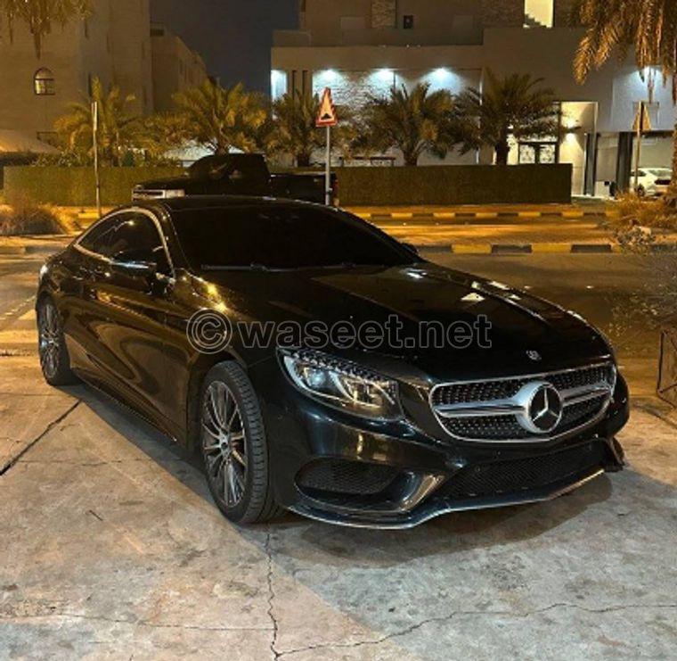 للبيع مرسيدس S500 كوبيه 2016 0