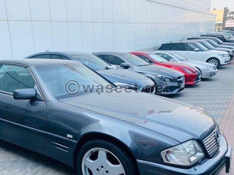 للبيع مرسيدس SL500  موديل 1997 1