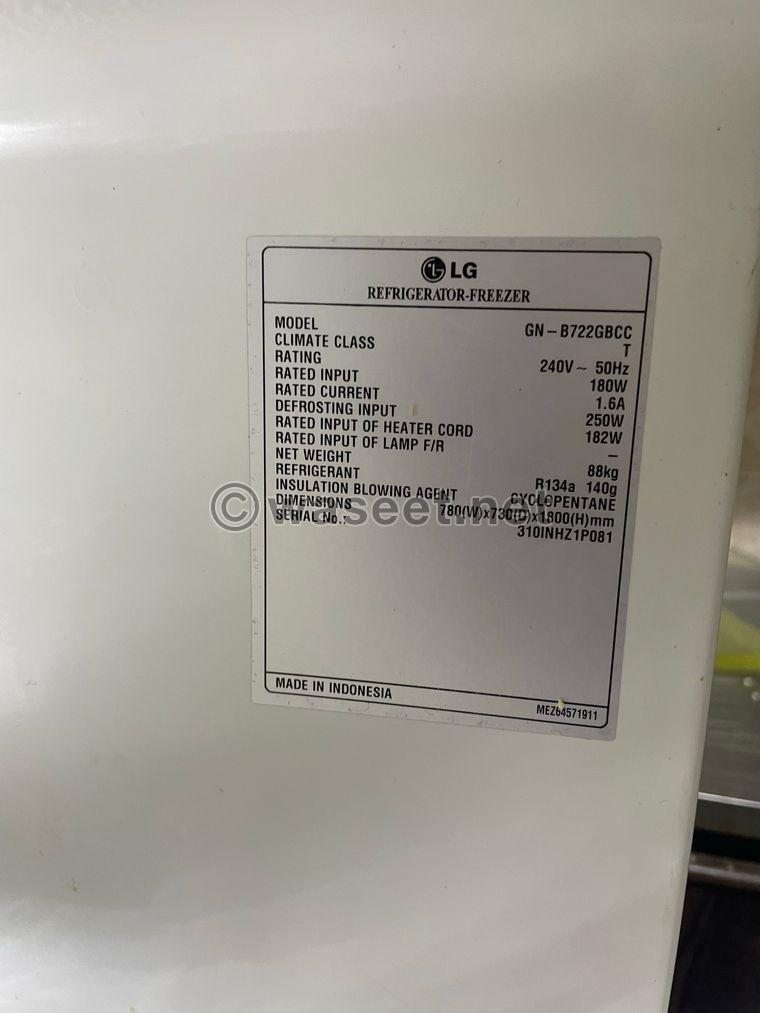 Used LG 18 feet refrigerator  0