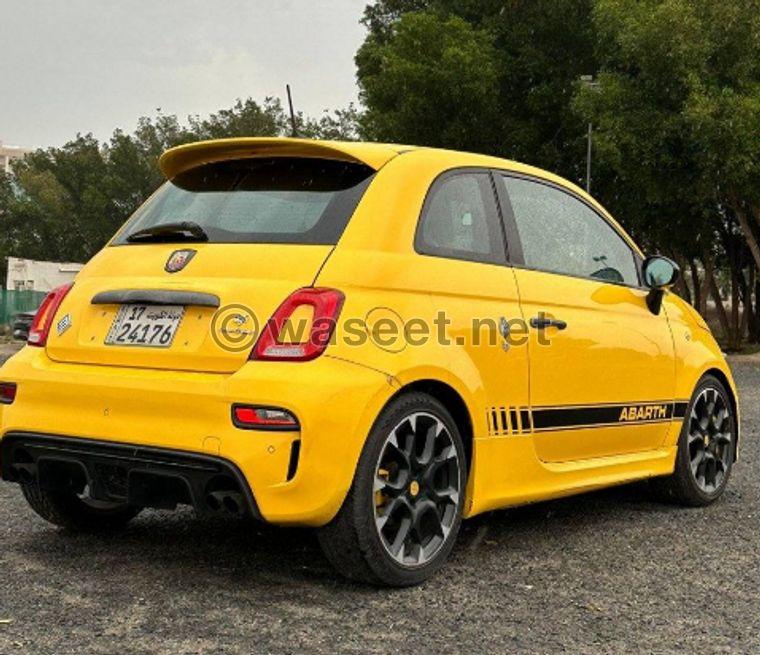  Fiat Abarth model 2020  2