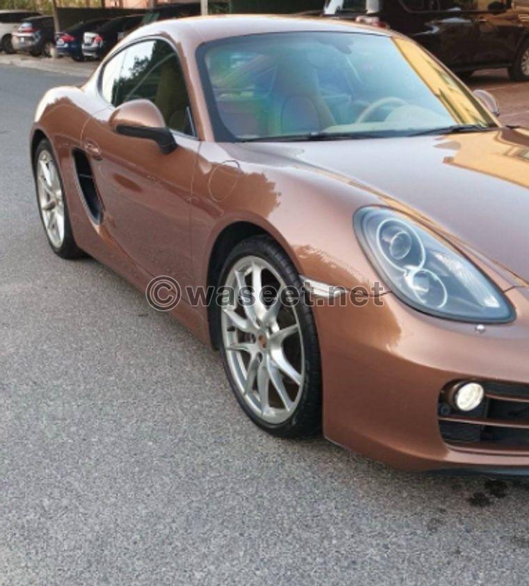 Porsche Cayman model 2014 for sale 3
