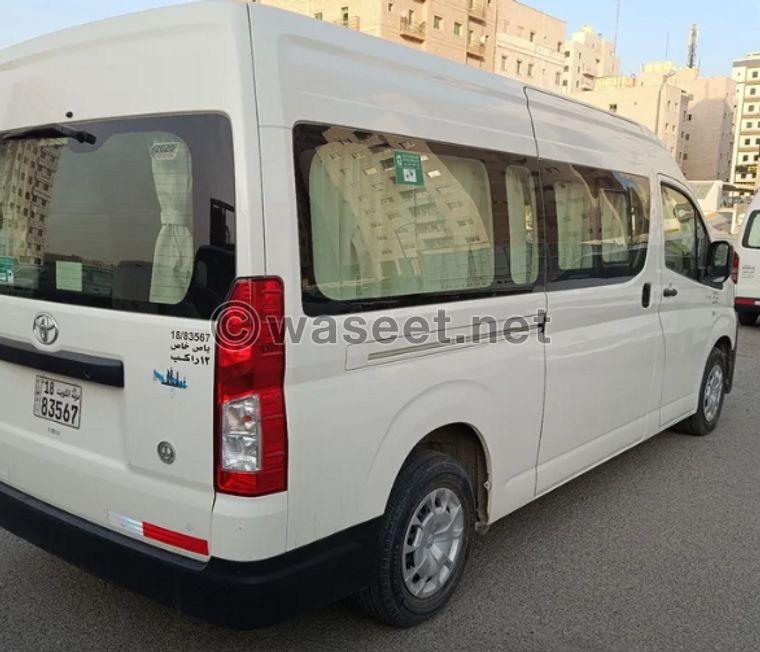 Toyota Hiace bus model 2020 is available for sale 2