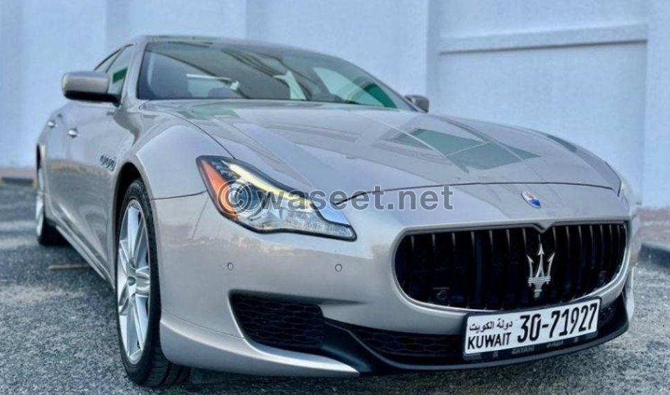 Maserati Quattroporte V6 model 2015 for sale 0