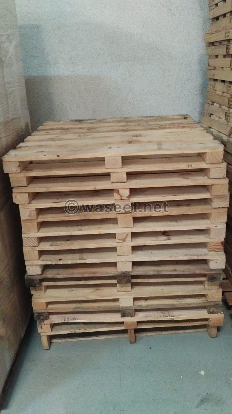 We have plastic and wooden pallets 2