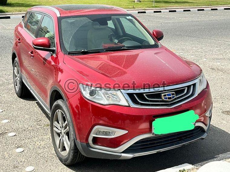 Geely Emgrand X7 2018  0
