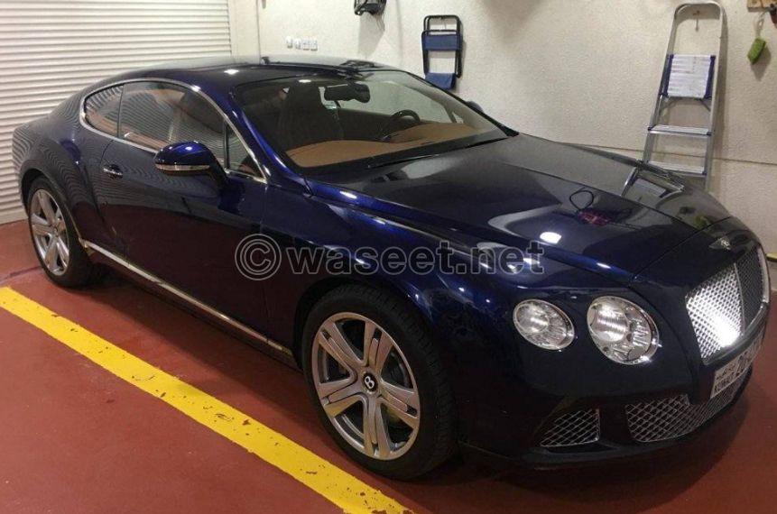 Bentley Continental 2013 for sale 0