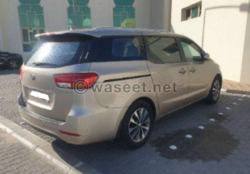 Kia Carnival model 2016 is available for sale 1