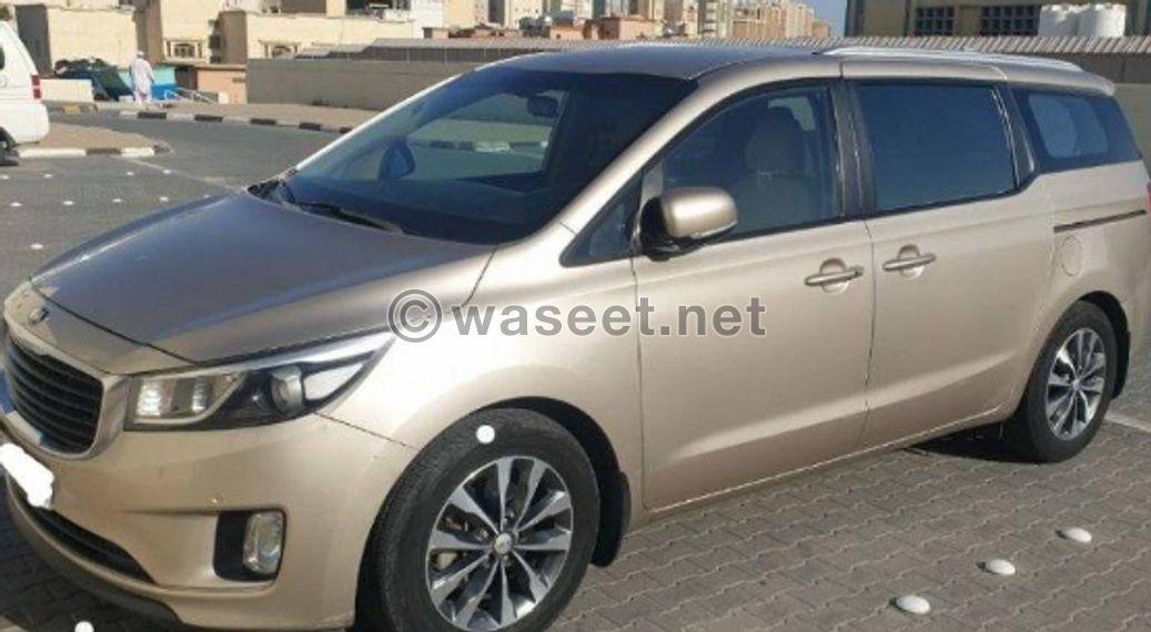 Kia Carnival model 2016 is available for sale 3