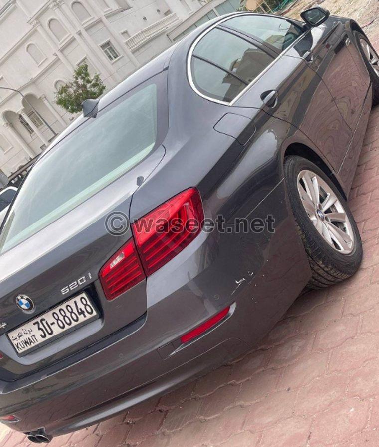 For sale BMW 520 model 2016 2