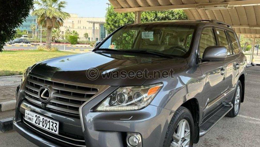 Lexus LX570 model 2013 4