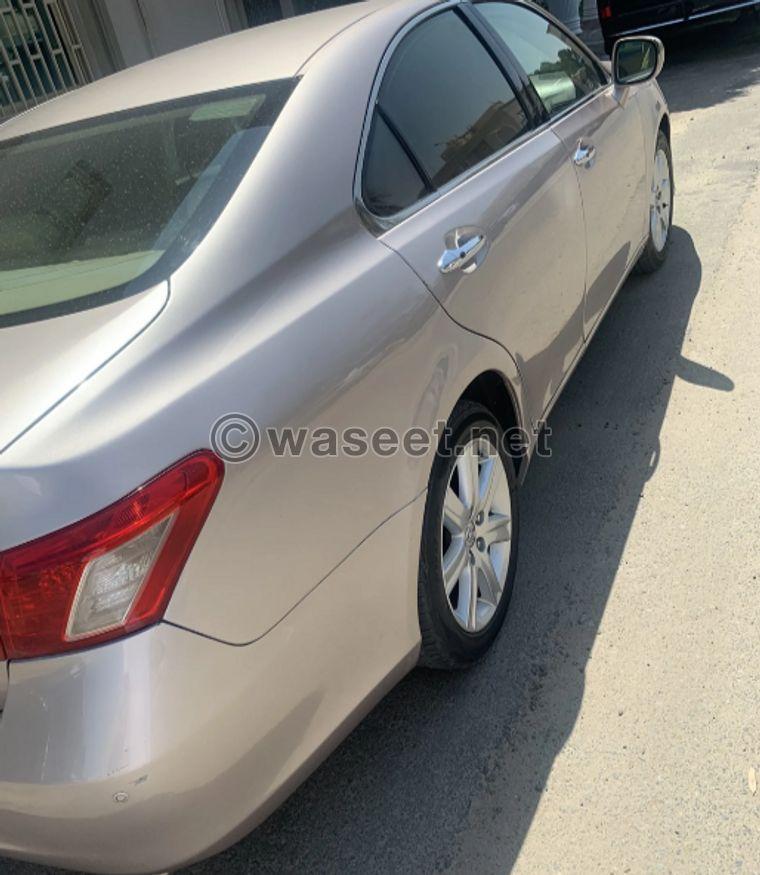 Lexus ES 350 model 2007  1