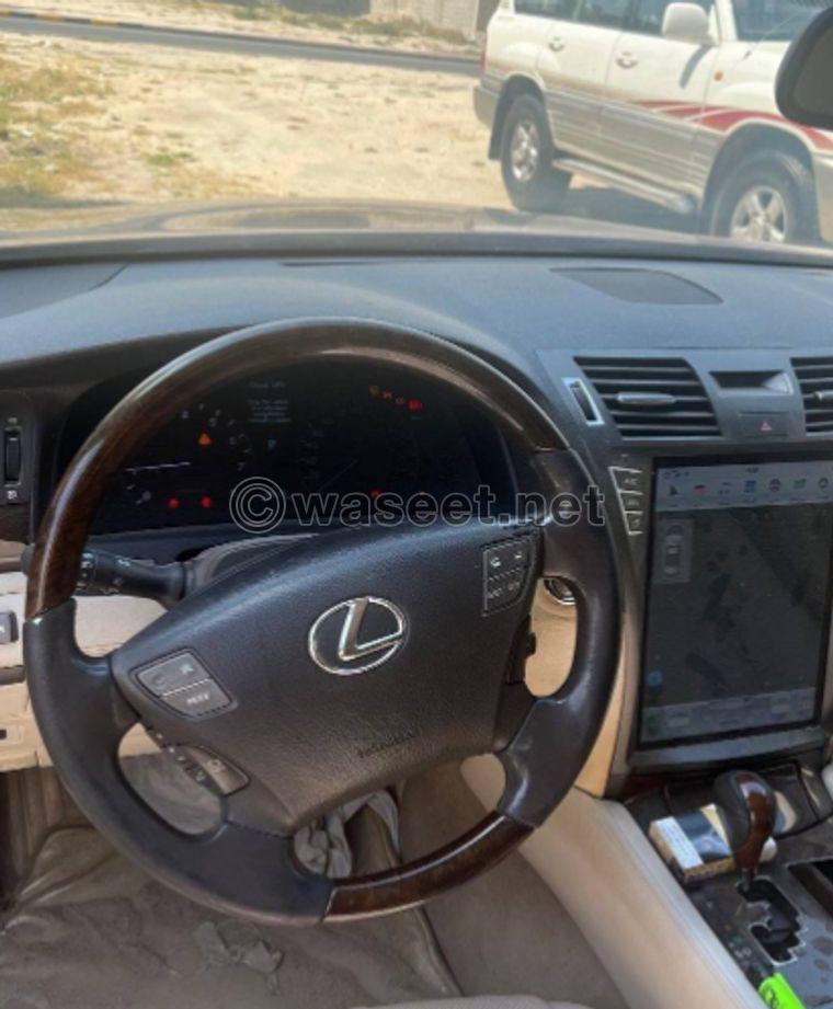 Lexus LS460 model 2007 for sale 1