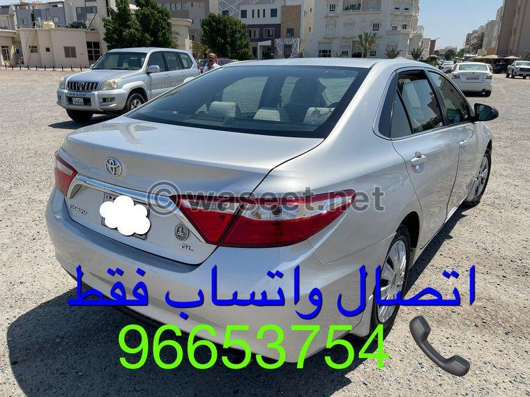 For sale Toyota Camry 2016  0