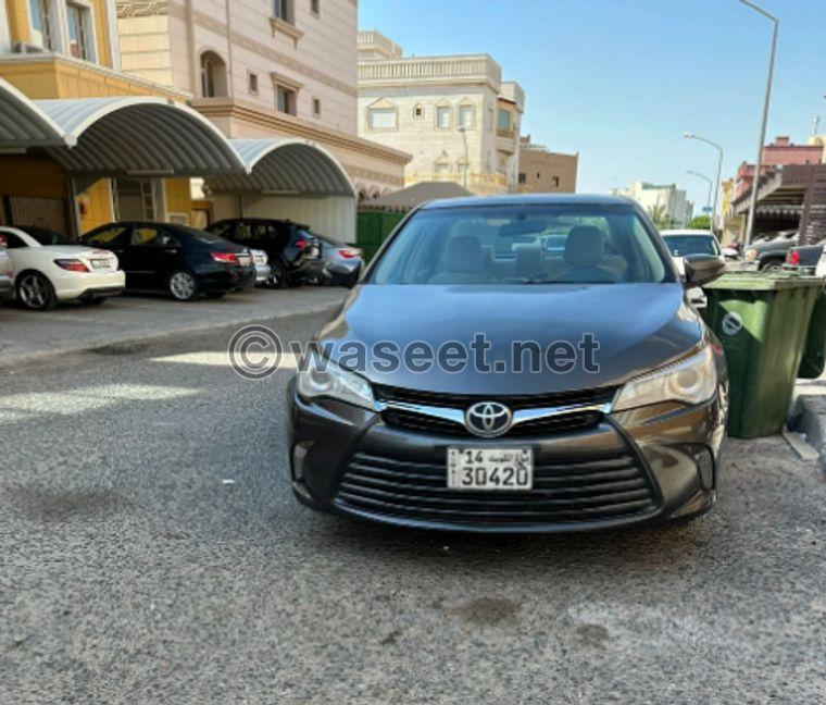 Toyota Camry 2016 model for sale 0