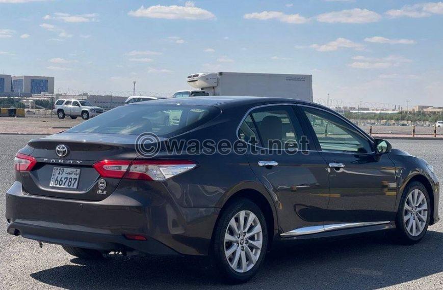 Camry GLE model 2020 for sale 1