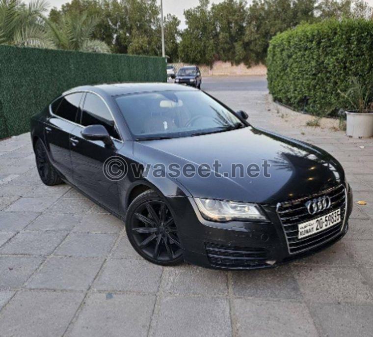 Audi A7 model 2013 0