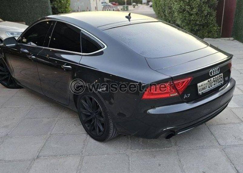 Audi A7 model 2013 1