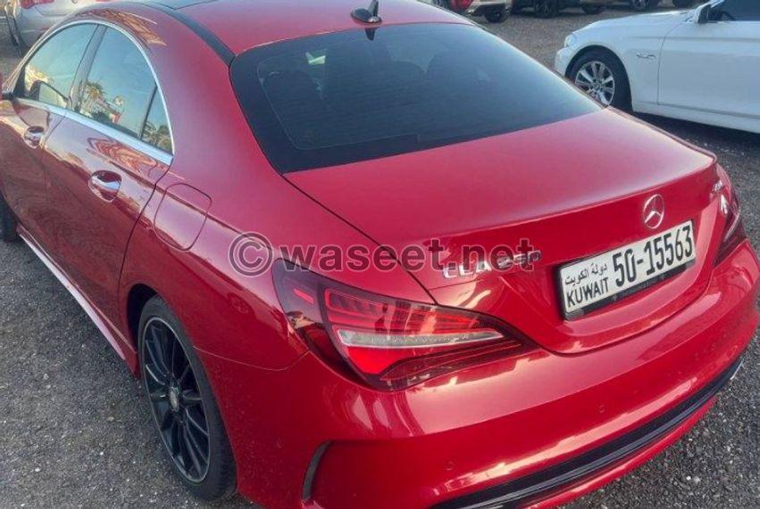 Mercedes CLA250 model 2017 3