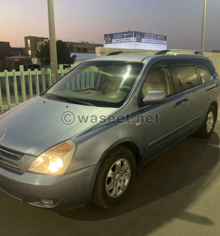 For sale Kia Carnival model 2009 0