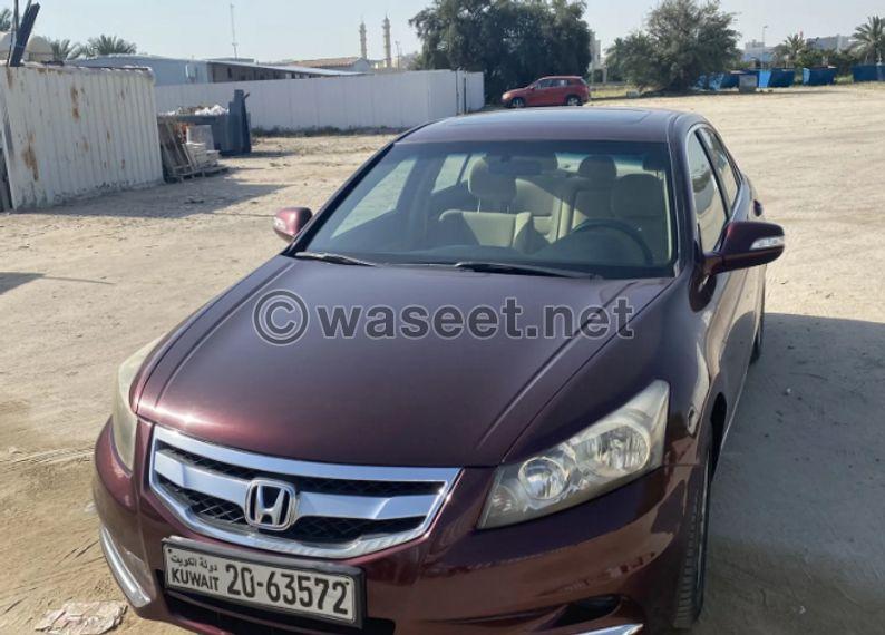   Honda Accord model 2012 0