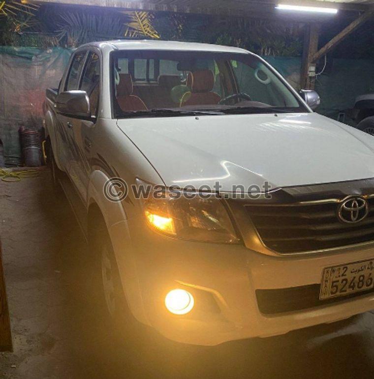 For sale Hilux 2014 2