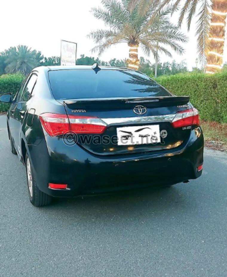  TOYOTA COROLLA 2016  2