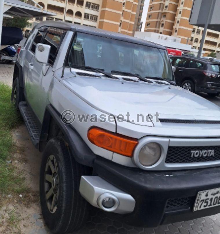 Toyota FJ Cruiser 2008 model for sale 0