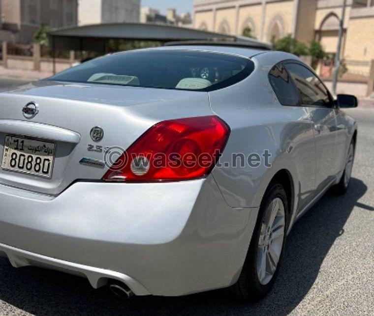 Nissan Altima Coupe model 2012 2