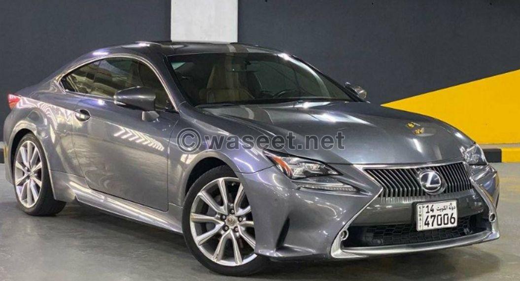 Lexus RC 2016 for sale  1