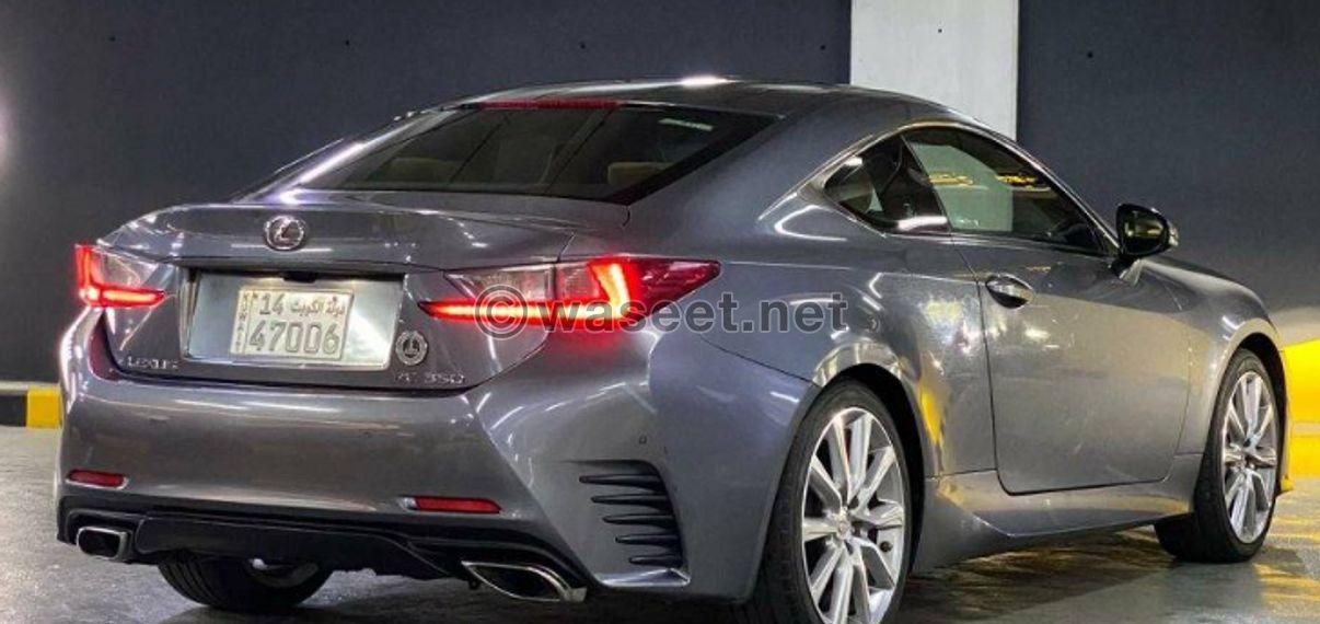 Lexus RC 2016 for sale  3