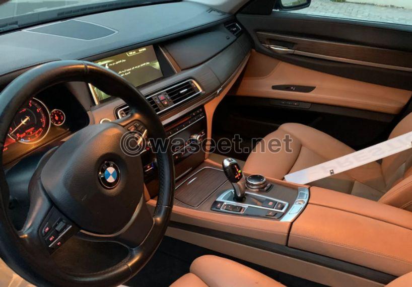 BMW 740il model 2014 1