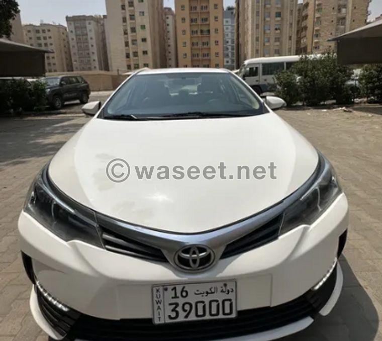 TOYOTA COROLLA 2019  0