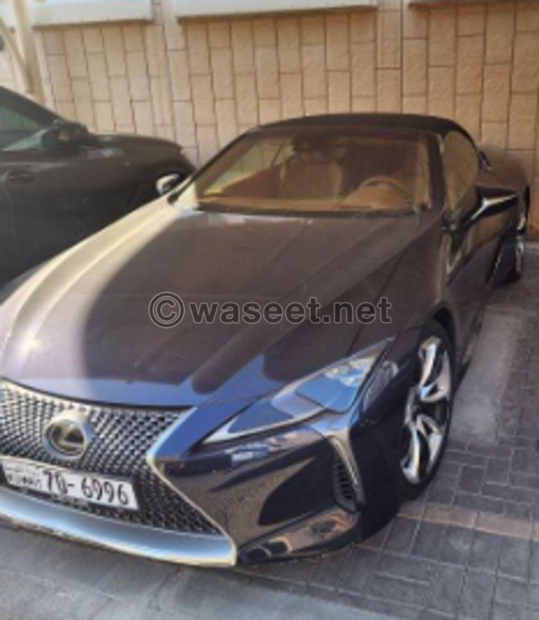 Lexus LC500 model 2022 for sale 0