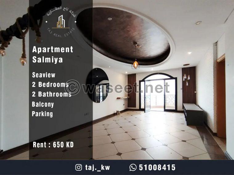 Apartment in Salmiya for rent with a maid s room 4