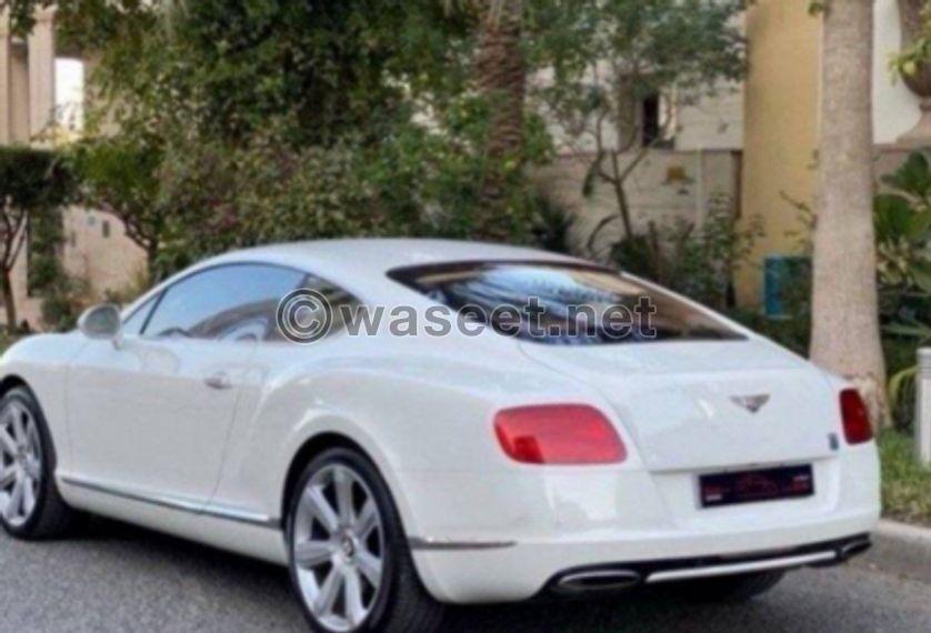 Bentley GT Continental model 2012 for sale 1