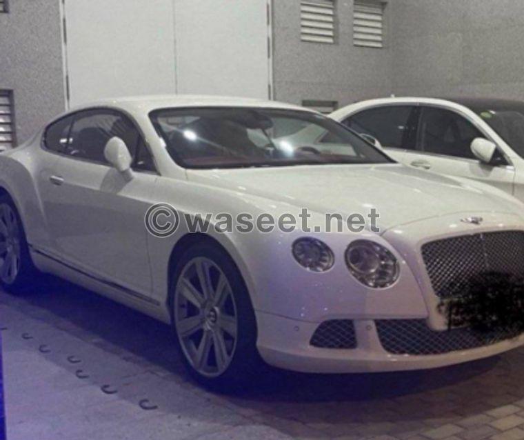 Bentley GT Continental model 2012 for sale 2