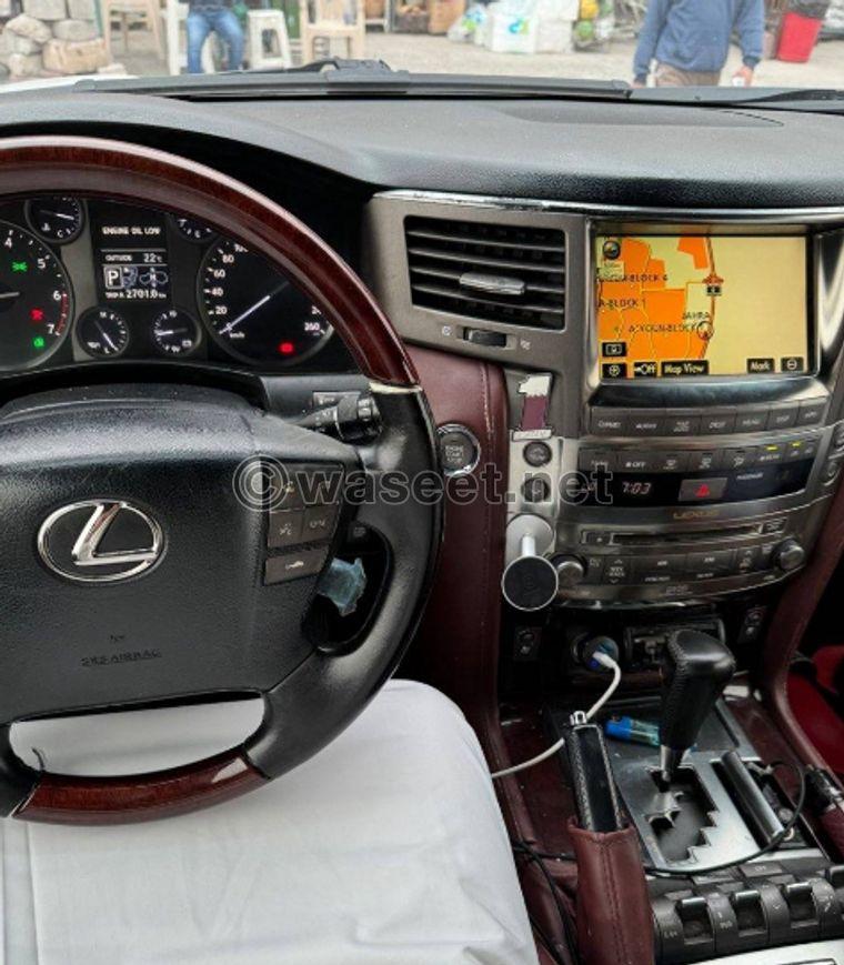Lexus LX570 model 2009 2