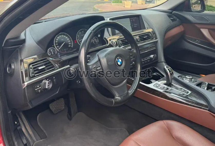 BMW 640i model 2013 5