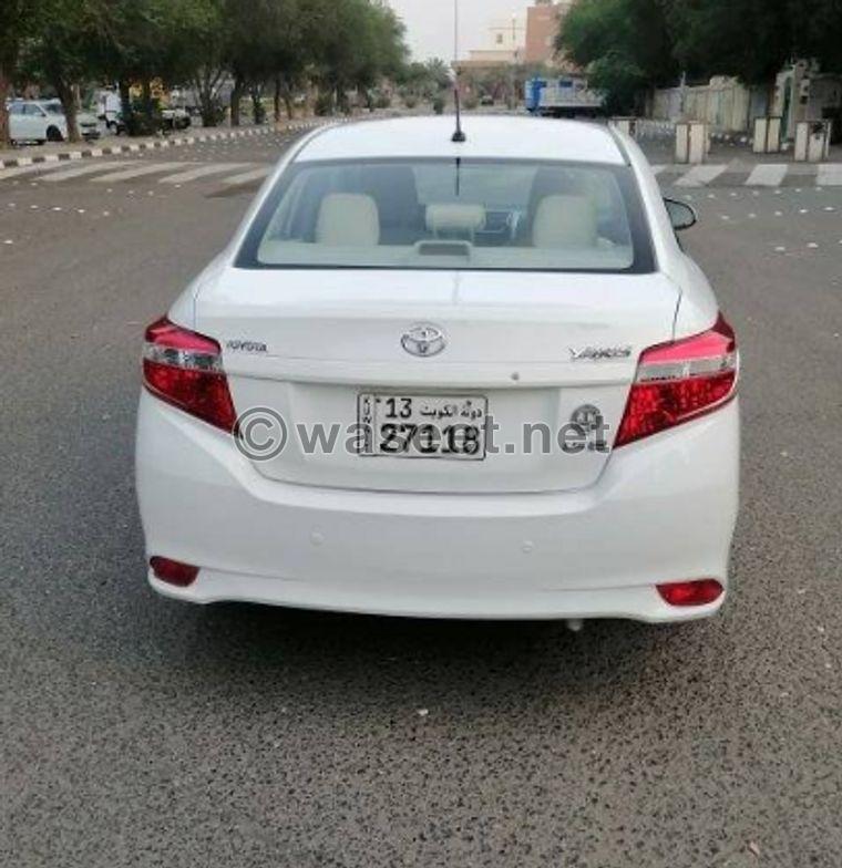 Toyota Yaris model 2016 for sale 3