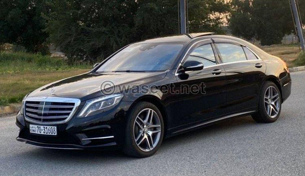 للبيع مرسيدس S 500  موديل 2014  0