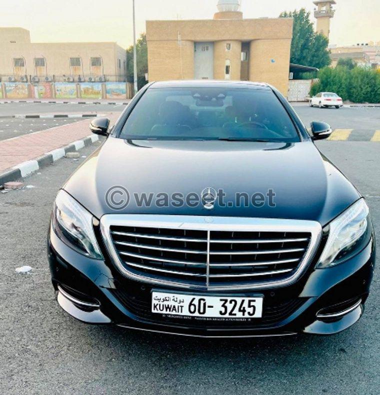 للبيع مرسيدس S 400 موديل 2015 0