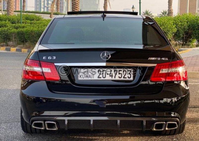 Mercedes E63AMG 2010 for sale 2