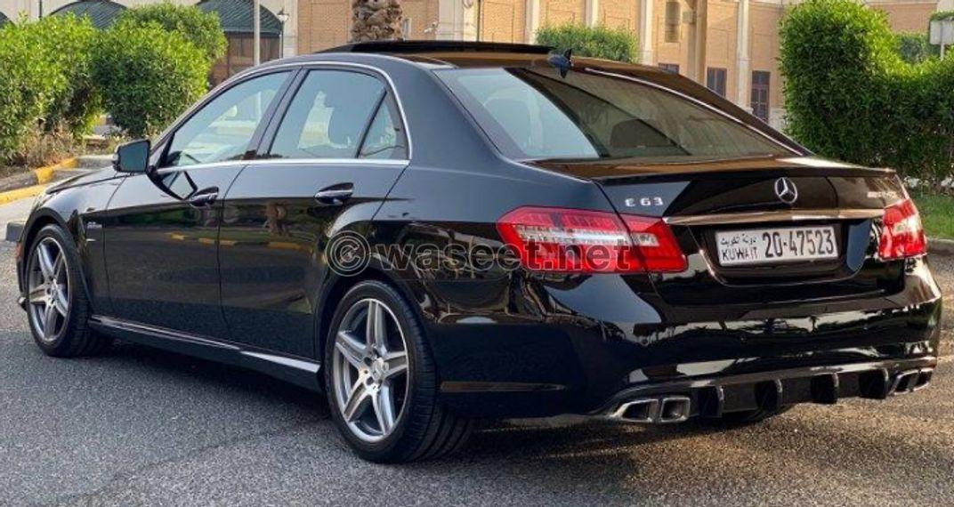 Mercedes E63AMG 2010 for sale 3