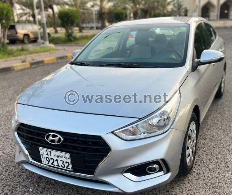 Hyundai Accent model 2020 for sale 1