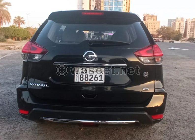 The car is Nissan Xtrail model 2019  2