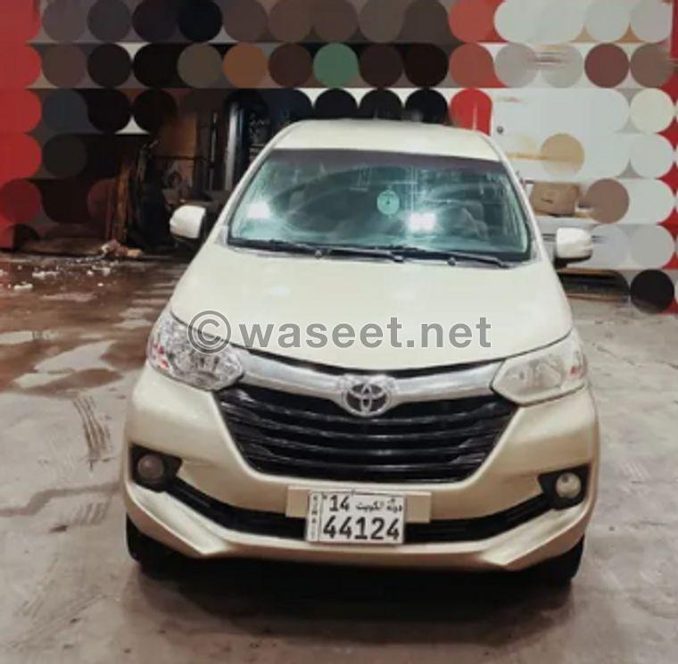 Toyota Avanza model 2016 0