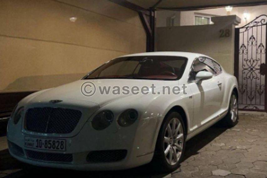 Bentley Continental 2007 model for sale 0