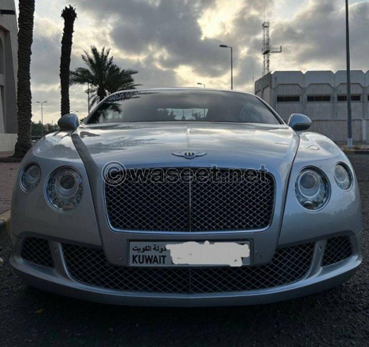 Available for sale Bentley Continental GT V12 model 2013 0