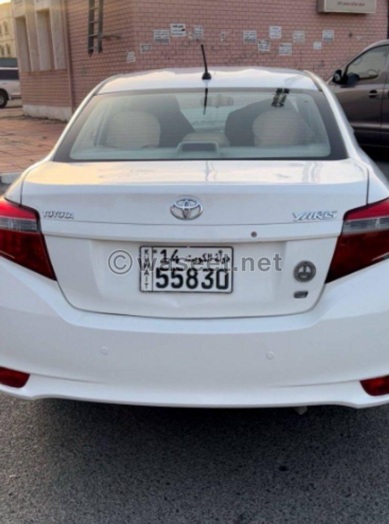 Toyota Yaris model 2016 for sale 1