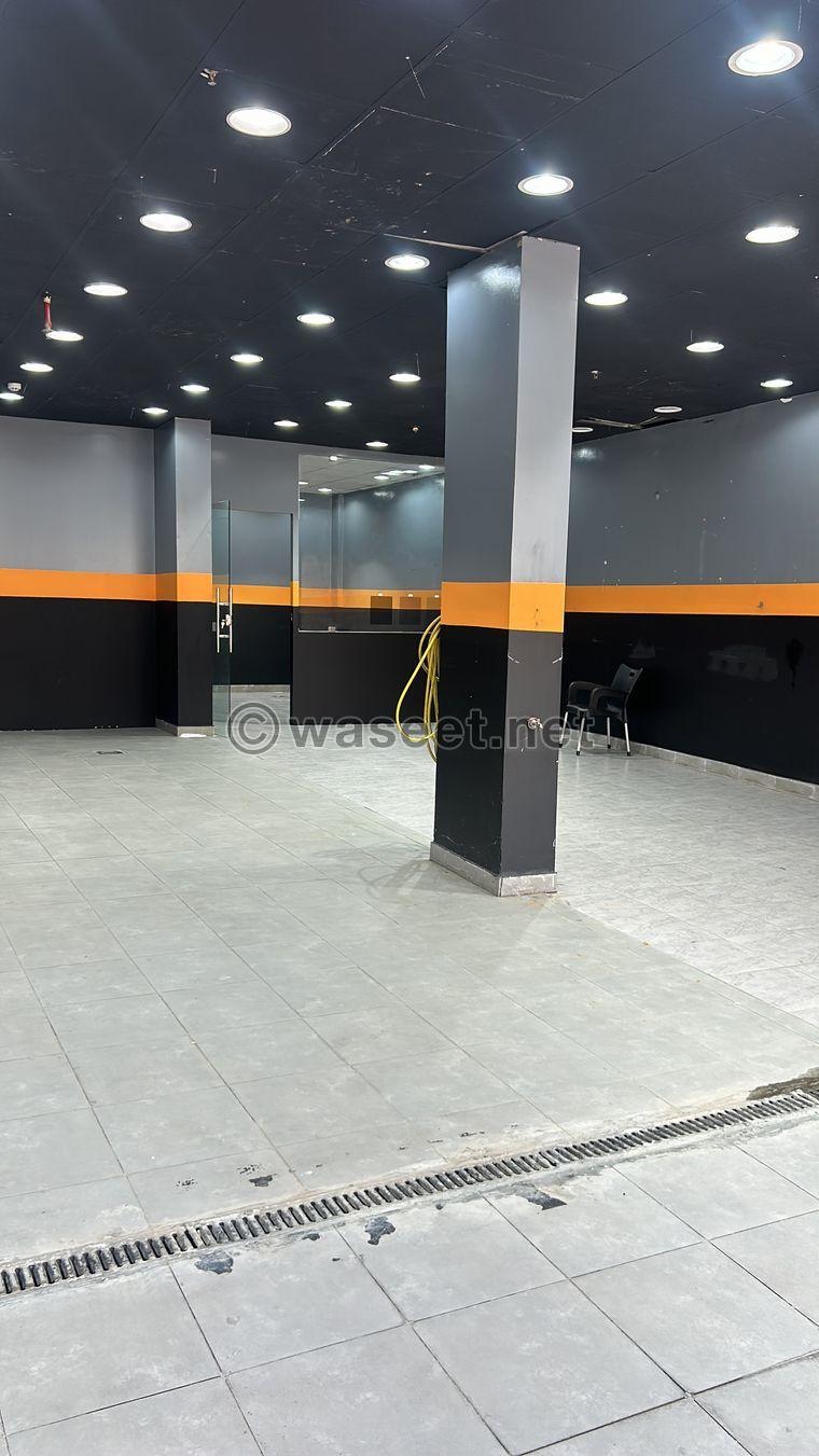 For rent a fully finished shop in Al Rai  1